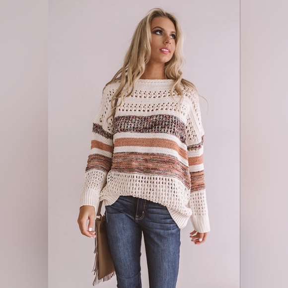 {Ces Femme} Frozen Kisses Knit Sweater - Picture 2 of 11